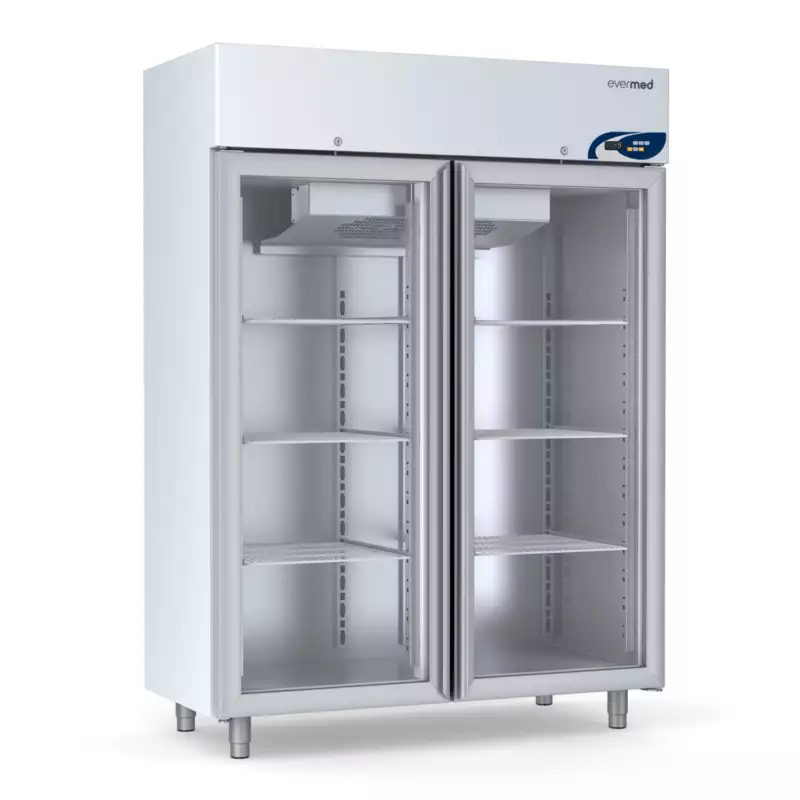 LFG MD 1160 - Congelatore doppia porta in vetro da 1160 litri